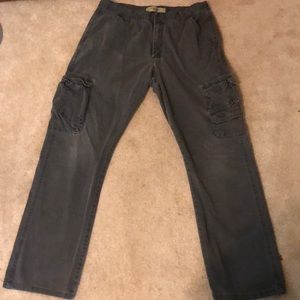 Wrangler cargo pants.